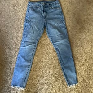 GAP SIZE 30 (10 Regular) Denim True Skinny High Rise Jean